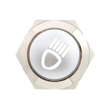 12V impermeabil auto starter claxon buton comutator metal momentan auto resetare tip cu durată lungă de viață și material de înaltă calitate