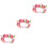 3Pcs Pink Fabric Simulation Rose Hair Ornaments Decorative Accessories 4