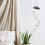 Carillon a vento solare da appendere con LED a cambio colore per esterni 5