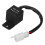 LED Blinkerrelais 2-polig 12V DC Motorradblinker Lichtmodul 150W 16