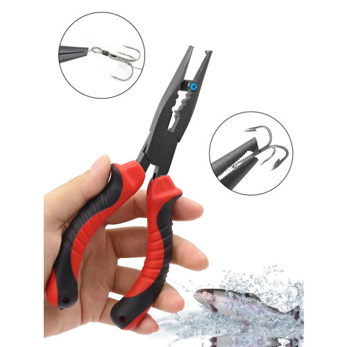 Split Ring Pliers For Fishing Hook Removal Tool With Braid Cutting Performance And Rust Resistant Construction For Saltwater Adventures 2
