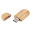 Οικολογικό ξύλινο USB Flash Drive USB3.0Interface γρήγορη μεταφορά αρχείων μαγνητικό καπάκι 3