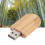Οικολογικό ξύλινο USB Flash Drive USB3.0Interface γρήγορη μεταφορά αρχείων μαγνητικό καπάκι 4