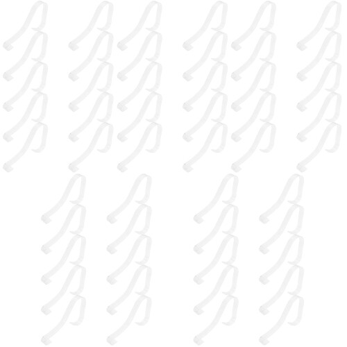 50Pcs Sturdy Transparent Acrylic Shoe Support Stands for Display 1