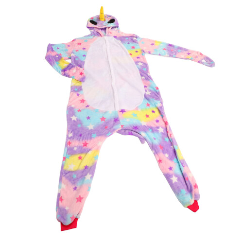 Κουκούλα με μάτια Onesie πιτζάμες ζώων Cosplay κοστούμι φανέλας μπροστινό φερμουάρ 2