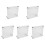 5Pièces Support Cd Tabletop Transparent Artisanat Soigné 4