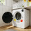 2. 3kg High-Performance Tumble Dryer PTC Heating Stainless Steel Drum Stackable Wall-Mountable 9