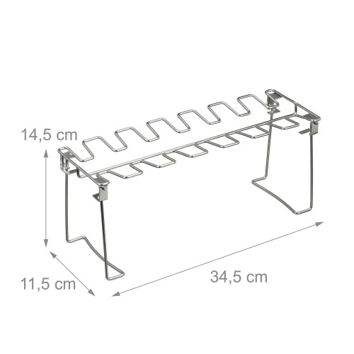 Hähnchenschenkelhalter für Grill & Backofen, 2er-Set 2
