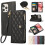 Δερμάτινη θήκη Crossbody με φερμουάρ και κάρτες Solt Wallet για συμβατότητα με iPhone16Pro 2