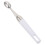 2Pcs Stainless Steel Fruit Scooper Kitchen Gadget White Handle 3