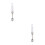 2Pcs Stainless Steel Fruit Scooper Kitchen Gadget White Handle 5