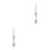 2Pcs Stainless Steel Fruit Scooper Kitchen Gadget White Handle 6