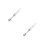2Pcs Stainless Steel Fruit Scooper Kitchen Gadget White Handle 8