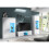 Display Cabinet Arcadia 140cm - White with Gloss Doors and LED Lights 6