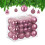 Christbaumkugeln-Set, 50 Stück, Kunststoff-Ornamente 5