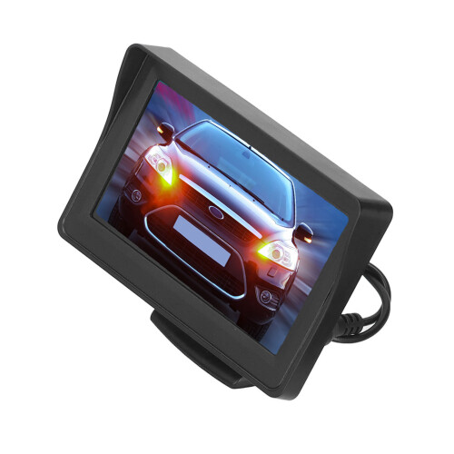Wireless Infrared HD Backup Camera with PAL NTSC Automatic Detection, 149Degree Diagonal Viewing Angle and Sunshade Design, Universal Reverse 1
