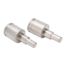 Hochleistungs-Amp-Reducer-Adapter 0 bis 4 Gauge Messing nickelfarben plattiert für Car-HiFi