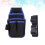 3Pcs Electrician Tool Waist Bag Blue Durable Tool Belt for Drill Bits 3