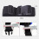 3Pcs Electrician Tool Waist Bag Blue Durable Tool Belt for Drill Bits 6