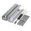 Desk Cable Trays Set, Steel Cable Management for PC/TV 8