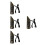 4St Multifunctionele Noodfluit Met ABS Voor Outdoor En Training 11