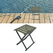 Heavy Duty 60kg Outdoor Folding Stool Camping Chair 1602‑2 Type A