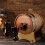 Whiskyfass mit Zapfhahn, 1,25 l, Eichenholz 1