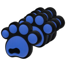 4Pcs Silicone Snowboard Anti-Slip Pads Ski Deck Grip Mats Blue Animal
