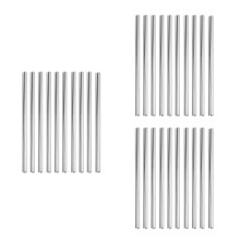 30Pcs Stainless Steel Candle Wick Holders Silver for DIY Candle Making