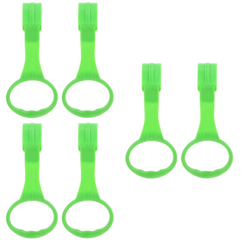 3Pairs Green Pull Up Rings Durable PP Playpen Accessories