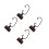 4Pcs Handmade Black Walnut Watch Display Rack Stand 1