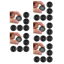 30Pcs Wear-Resistant Miniature Vinyl Record for Doll House Decoration