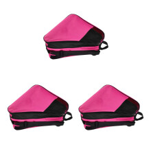 3Pcs Durable Pink Skates Shoes Bag Roller Skates Storage and Carry