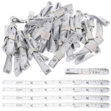 50Pcs Compact Multi-Color Plastic Tape Measure for Sewing and Body Use