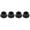 4Pcs Pool Ladder Rubber Plug Bumpers Black Stopper Mat Replacement 1
