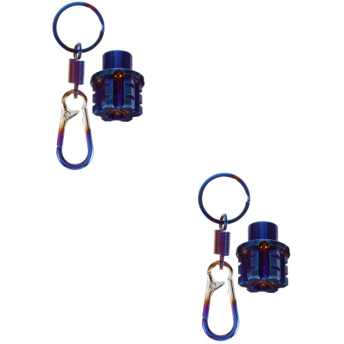 2Pcs Universal Motorcycle Key Head Covers Alloy Lightweight Durable