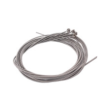 16Pcs Stainless Steel Bass Strings 4 Strings Silver for Bass Guitar