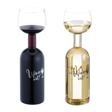 Bouteille de vin en verre 750 ml - Cadeau idéal pour les amateurs de vin