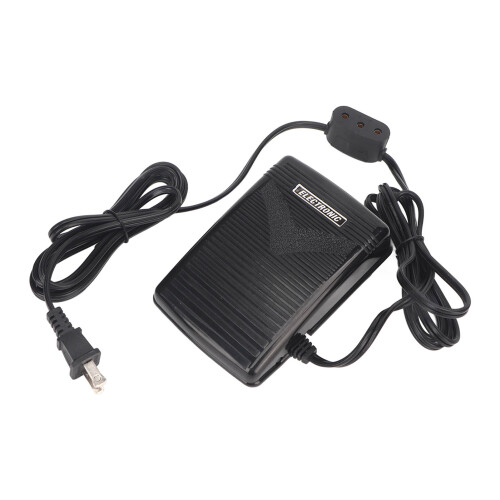 Foot Controller and Power Cord Replacement for Singer Sewing Machine Variable Speed Sensitive Response UL Certified Anti Slip Design Copper Core 1