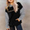 Moletom feminino oversized com bolso e mangas compridas. 2