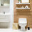 Set scopino WC con supporto, confezione da 3 1