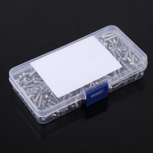 Corrosion-Resistant M3 Stainless Steel Button Head Hex Screws 300pcs with Nuts