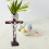 Wood Baroque Crucifix Wall Cross Statue 1pc 6