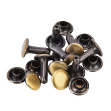 Premium Leather Bag Handles 2PCS 65cm with Rivets Handmade DIY Luggage Parts