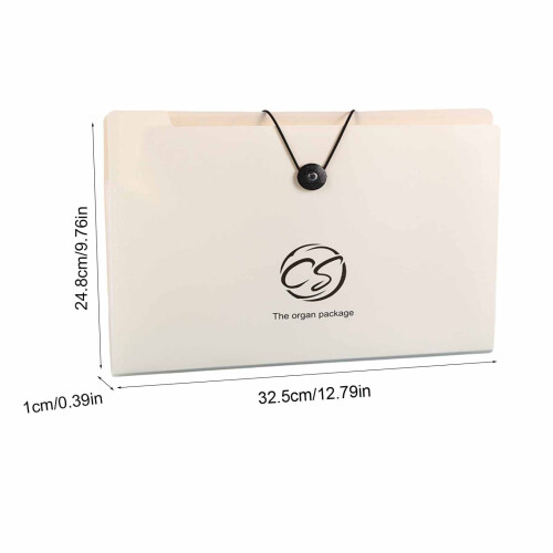 Paper Folder Holder A4 Portable Multi-Layer Storage Bag 2