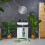 Badezimmer-Unterschrank mit Türen, MDF, weiß 1