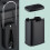 Wand-Abfalleimer, 5 l, abnehmbarer Deckel 1