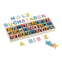 Holz-Bastelbuchstaben-Set, 324-teilig