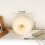Chignon rond style donut 4 pièces beige 2