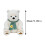 Polar Bear Plush Toy 9.84 inch Soft Huggable 3